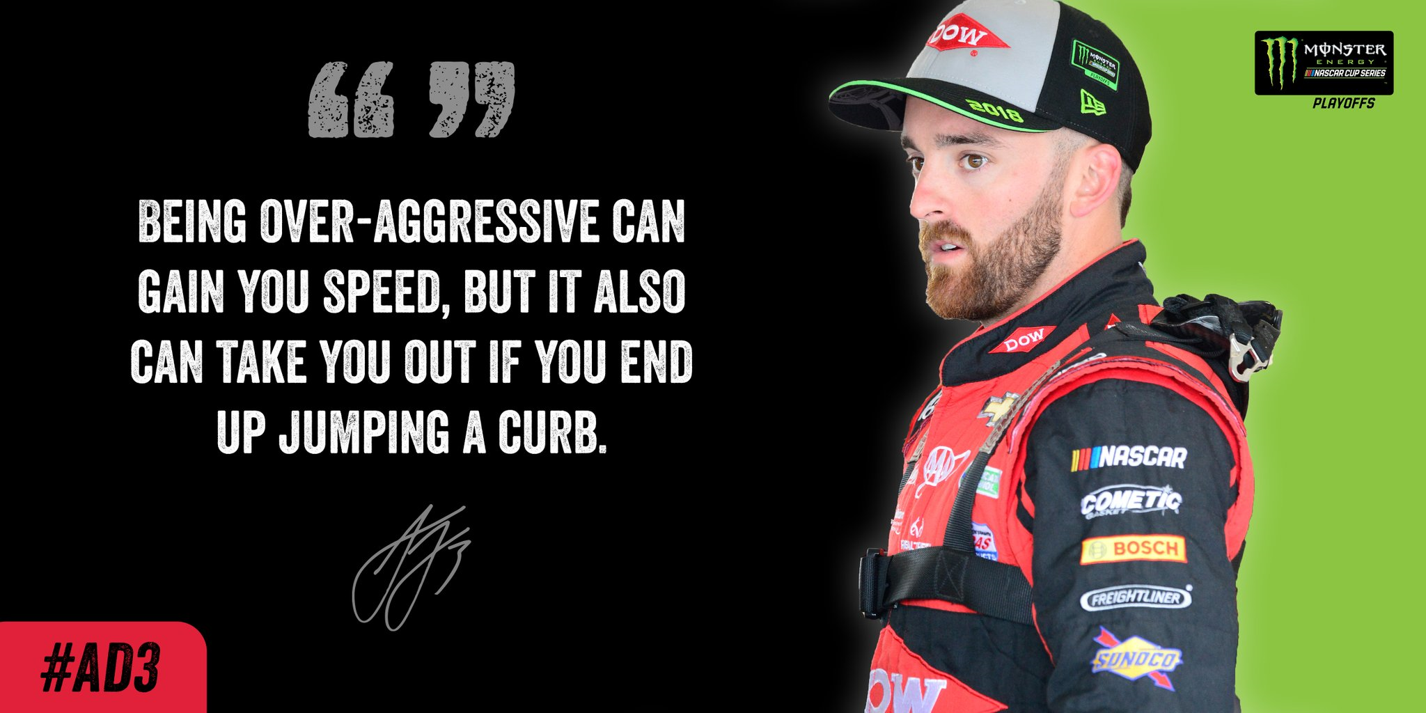 Austin Dillon Knocked out of NASCAR Playoffs - American Ethanol Racing